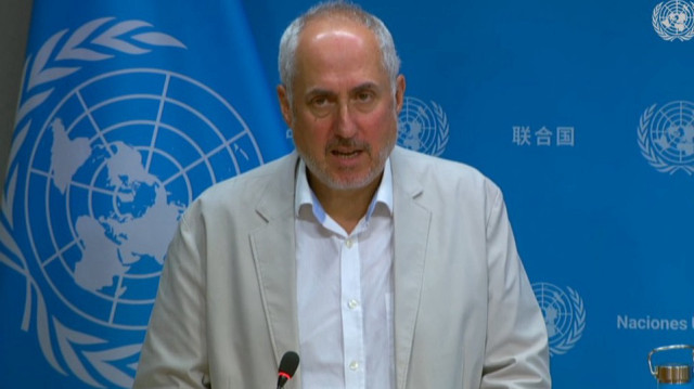 Le porte-parole des Nations unies, Stéphane Dujarric