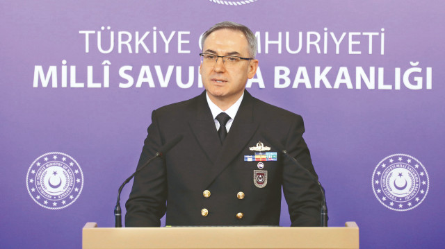 MSB Sözcüsü Tuğamiral Zeki Aktürk