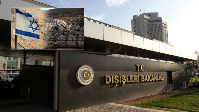 Bakanlık, İsrail'in bu işgal planıyla Filistin Devleti’nin toprak bütünlüğünü hedef aldığını belirtti.