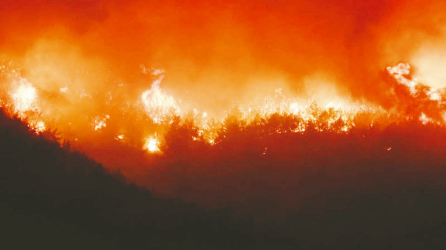 Yangına giden arazözde 1 şehit daha