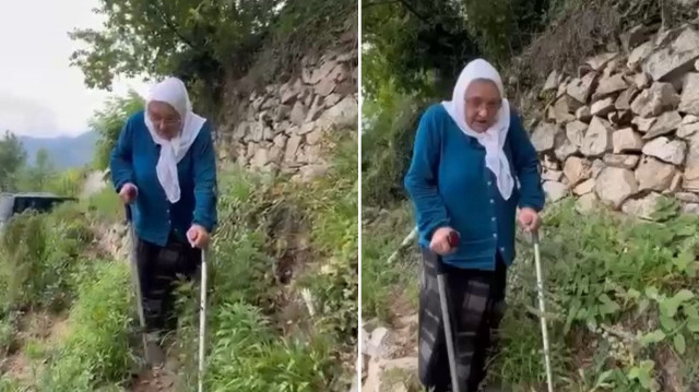 Ayşe Albayrak, Gürdere Köyü'nde yaşıyor.