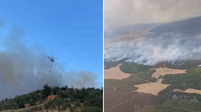 Çanakkale'de tedbir amaçlı tahliye edilen köy sayısı 6'ya çıktı.