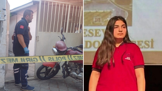 Hatice Fırtına'yı babası evde öldürülmüş olarak buldu.