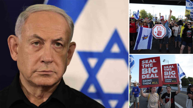 Netanyahu, İsraillilerin grev kararının esirlerin serbest bırakılmasını engellediğini öne sürdü.