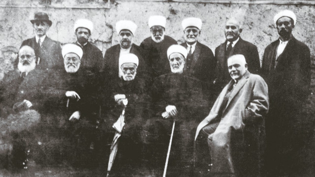 Cumhuriyet'in ilk yıllarında Diyanet Merkez Teşkilatı heyeti.