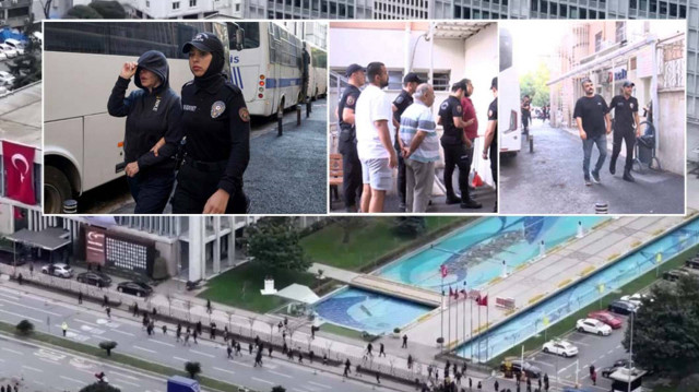 İBB'ye yönelik yolsuzluk operasyonu sürüyor.