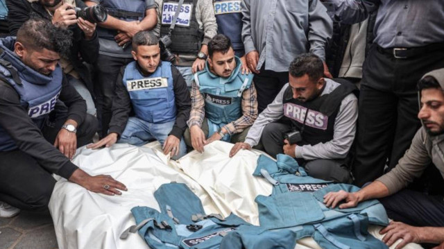 Hükümetin Medya Ofisi’nden yapılan yazılı açıklamada, Gazze'de İsrail saldırılarında hayatını kaybeden gazetecilere ilişkin bilgi verildi.