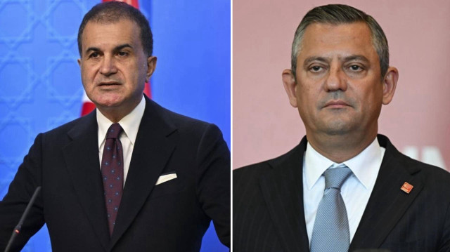AK Parti Sözcüsü Ömer Çelik- CHP Genel Başkanı Özgür Özel.