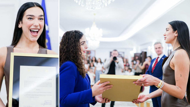 Kosova Cumhurbaşkanı Vjosa Osmani, bu tarihi anı sosyal medya hesabından yaptığı paylaşımla duyurdu.