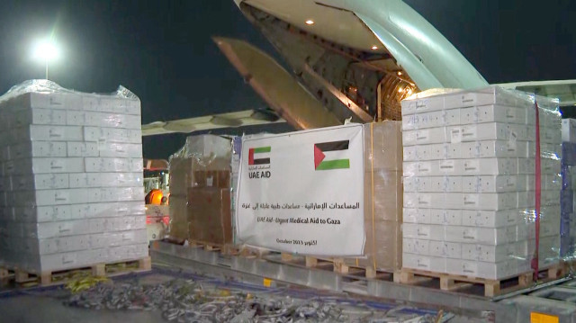 "نقطة في بحر الاحتياج".. مساعدات طبية تدخل غزة بتمويل إماراتي