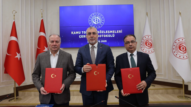 Kamu Toplu İş Sözleşmeleri Çerçeve Protokolü imzalandı.