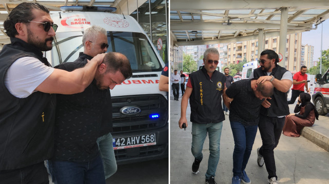 Komşularının tepkisine sinirlenen Poçan, pompalı tüfekle kendisini uyaran bekçilere ateş açtı.