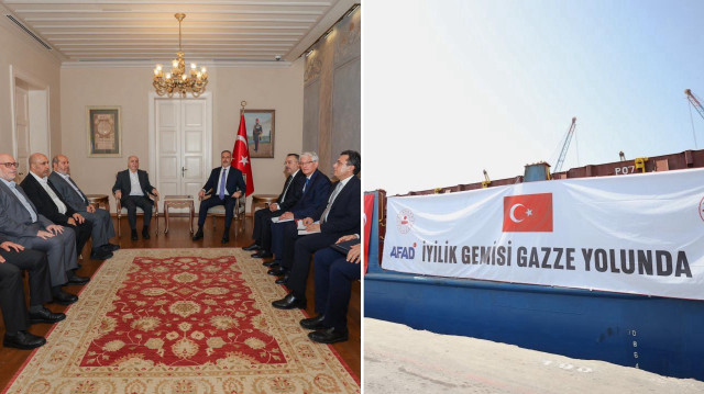 Dışişleri Bakanı Hakan Fidan, dün Hamas heyetiyle İstanbul'da bir görüşme gerçekleştirmişti.