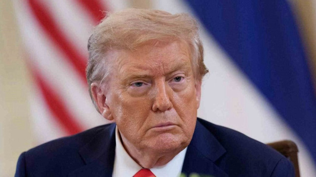 US President Donald Trump 