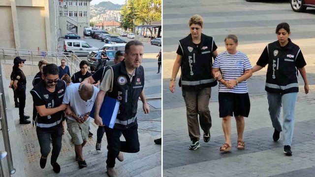 Şüphelilerden Özlem K. ve eşi İ.K., Burdur’da gözaltına alındı.