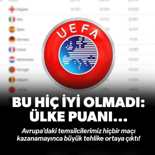 Ülke puanı sıralamasında keyifsiz gece: Kendimizi tehlikeye attık!
