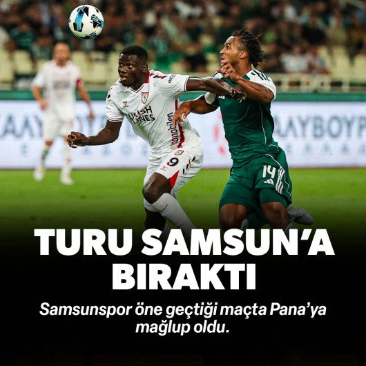 Panathinaikos 2-1 Samsunspor Maç Özeti (VİDEO)