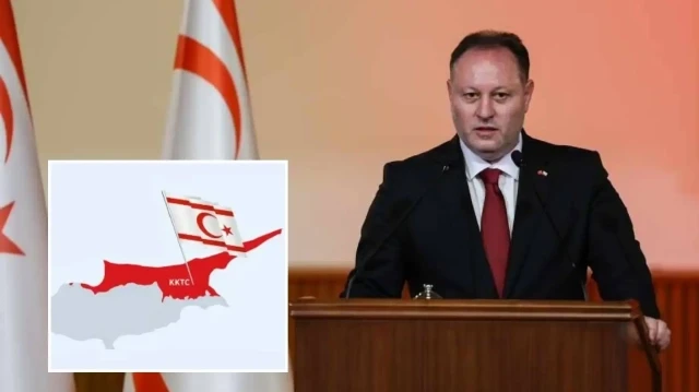 Kuzey Kıbrıs Türk Cumhuriyeti (KKTC) Cumhuriyet Meclisi Başkanı Ziya Öztürkler.