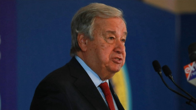 UN Secretary General Antonio Guterres