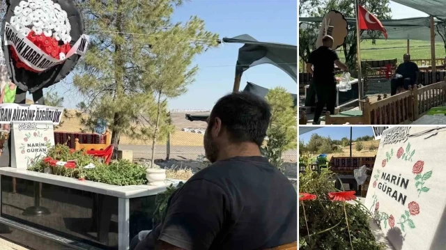 Narin’in ölüm yıl dönümünün ardından mezarında sadece babası kaldı