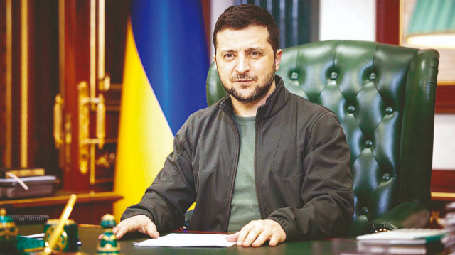 Ukrayna Devlet Başkanı Volodimir Zelenski