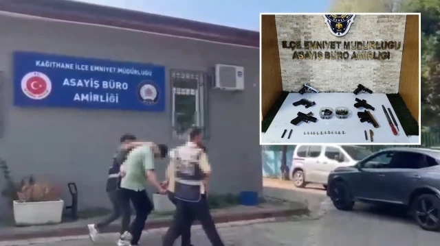Suç işlenen silahları değiştirseler de yakayı ele verdiler: Firari oldukları ortaya çıktı