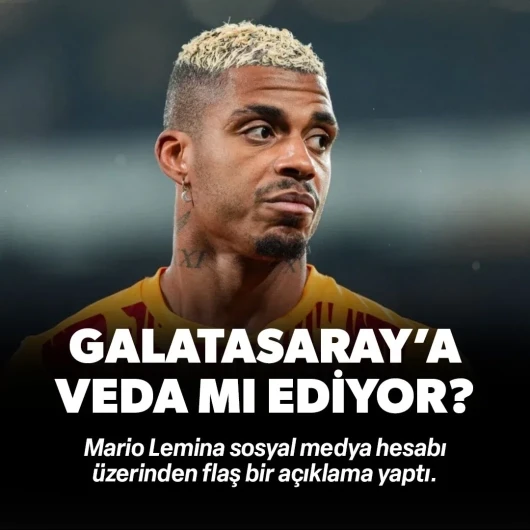 Lemina Galatasaray'dan ayrılacak mı? Sosyal medyadan duyurdu