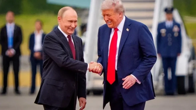 Владимир Путин и Дональд Трамп.