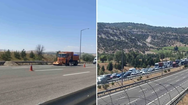 Yola dökülen metenolün üstü toprak ile kapatıldı.