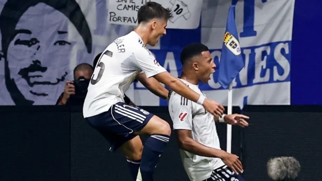 Arda Güler ile Kylian Mbappe'nin yaşadığı sevinç.