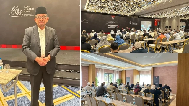 İstanbul Demokrasi ve Özgürlükler Adası'nda düzenlenen “İslami ve İnsani Bir Sorumluluk: Gazze” konulu uluslararası konferansı