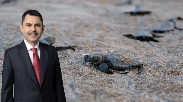 Bakan Murat Kurum, ÖÇK sınırlarında bulunan İztuzu plajından görüntüler paylaştı.