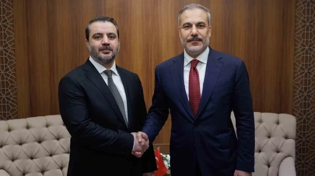 Bakan Fidan Suriyeli mevkidaşı Şeybani ile görüştü: Görüşmede Filistin’deki insani kriz ele alındı