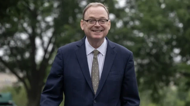 Kevin Hassett, directeur du Conseil économique national américain et principal conseiller économique du président Donald Trump.