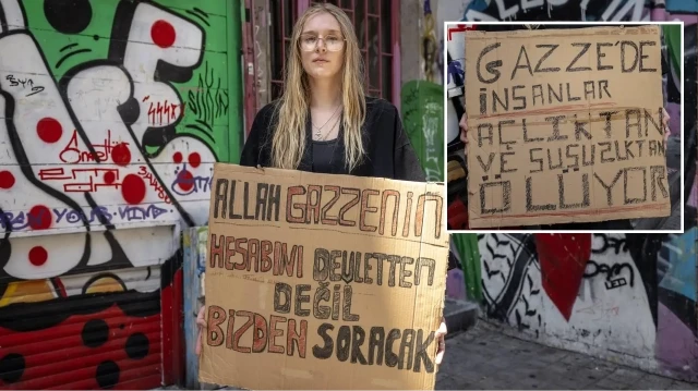 ABD'li müzisyen, seyyah ve aktivist Cassandra McLaughlin.