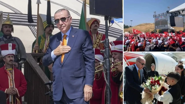 Cumhurbaşkanı Recep Tayyip Erdoğan.