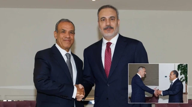 Bakan Fidan  Mısırlı mevkidaşı Abdulati ile görüştü