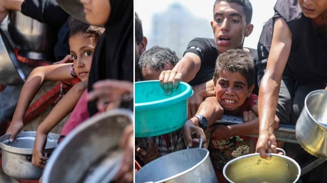Gazze'de son 24 saatte 11 sivil daha açlık nedeniyle hayatını kaybetti