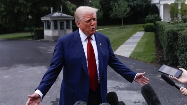 US President Donald Trump 