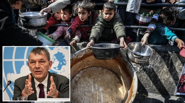 UNRWA Genel Komiseri Philippe Lazzarini, İsrail'in Gazze'de sürdürdüğü kıtlık politikasına ilişkin konuştu