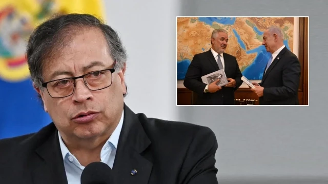 Netanyahu’nun kapısına gitti Kolombiya ayağa kalktı: Devlet Başkanı Petro'dan sert tepki