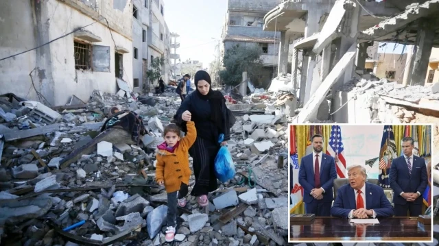 ABD Başkanı Donald Trump, Gazze'deki duruma ilişkin konuştu