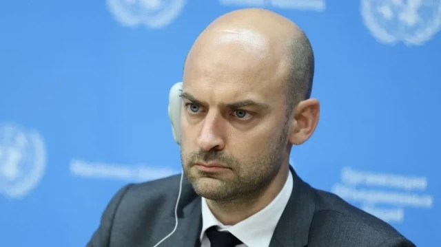 Le ministre français des Affaires étrangères Jean-Noël Barrot assiste à une conférence de presse lors de la conférence des Nations Unies sur une solution à deux États pour Israël et les Palestiniens, au siège de l'ONU, le 28 juillet 2025, à New York.