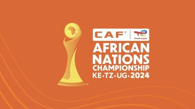 Logo officiel du Championnat d'Afrique des Nations 2025.