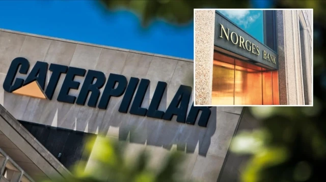 Norveç varlık fonu, İsrailli beş banka ve Caterpillar şirketindeki yatırımlarından çıktı.
