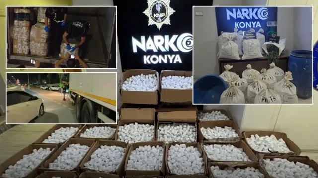 Konya'da dev operasyon