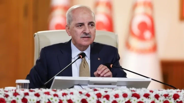 Turkish parliament speaker Numan Kurtulmus