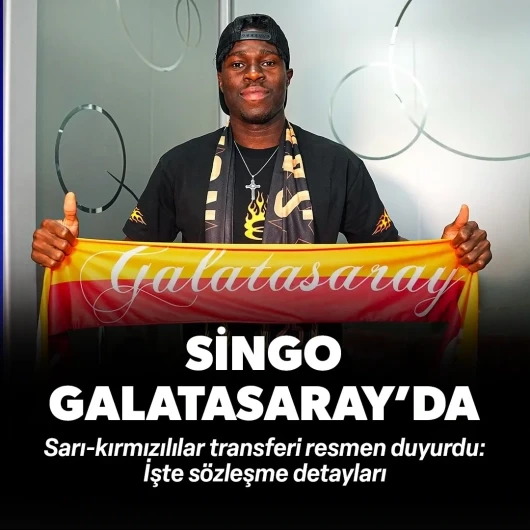 Galatasaray Singo'yu kadrosuna kattı: Sözleşme detayları açıklandı