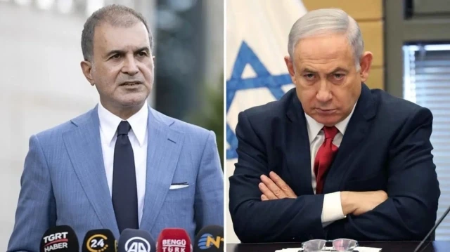 Ömer Çelik, Netanyahu.