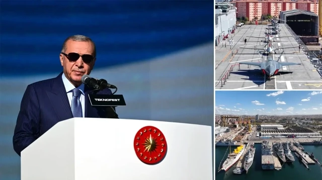 Cumhurbaşkanı Recep Tayyip Erdoğan.